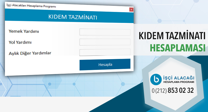 Kıdem Tazminatı Hesaplaması